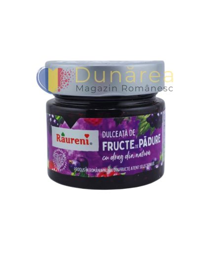 Raureni Dulceata de Fructe de Padure 270g