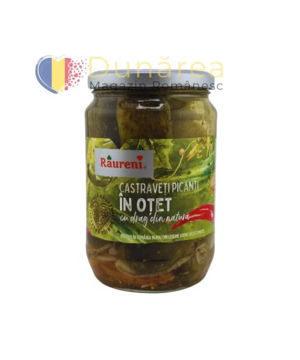 Raureni Castraveti Picant in Otet 360g