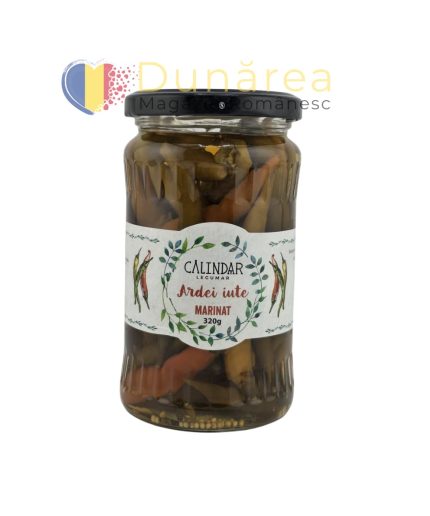 Calindar Ardei Iute Marinat 320g