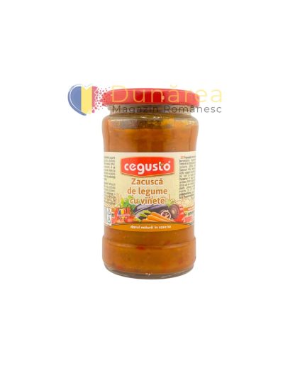 Cegusto Zacusca de Legume cu Vinete 300g
