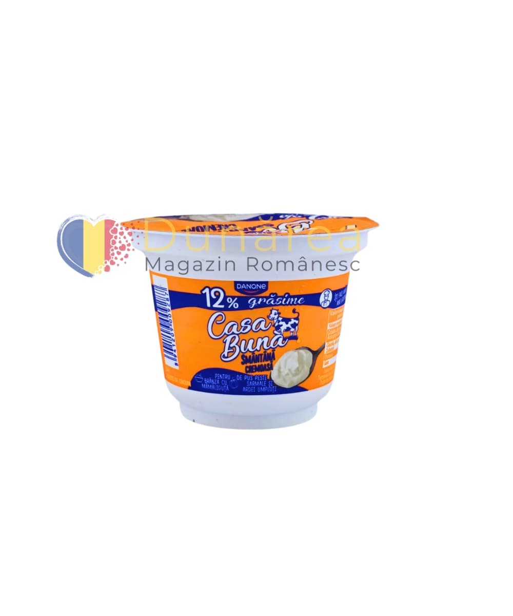 Danone 12Grasime Casa Buna Smantana Crenoasa 190g