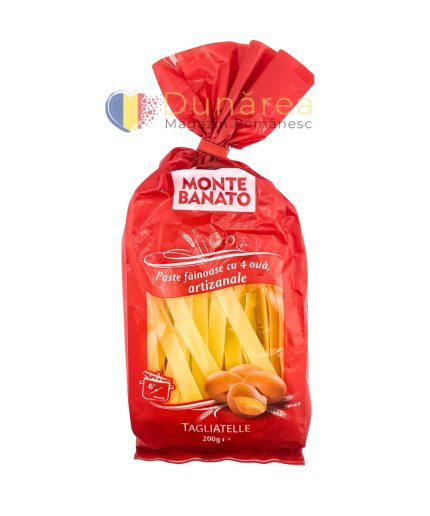 Monte Banato Paste Fainoase cu 4 Oua Artizanale 200g