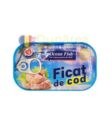 Ocean Fish Ficat de Cod 121g