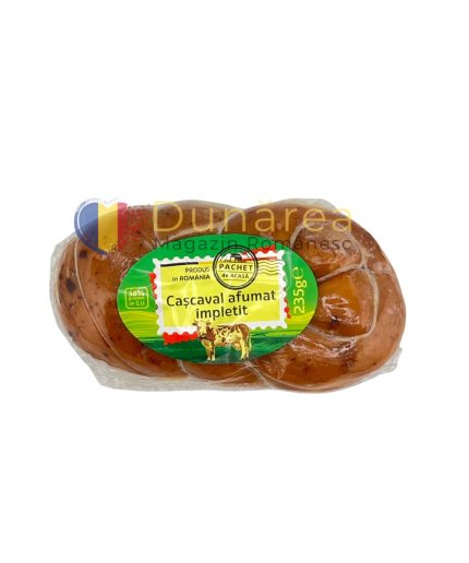 Pachet Cascaval Afumat implatit 200g