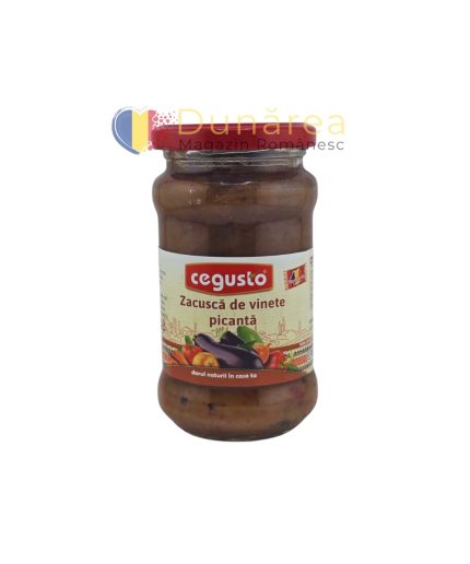 Cegusto Zacusca de Vinete Picanta 300g