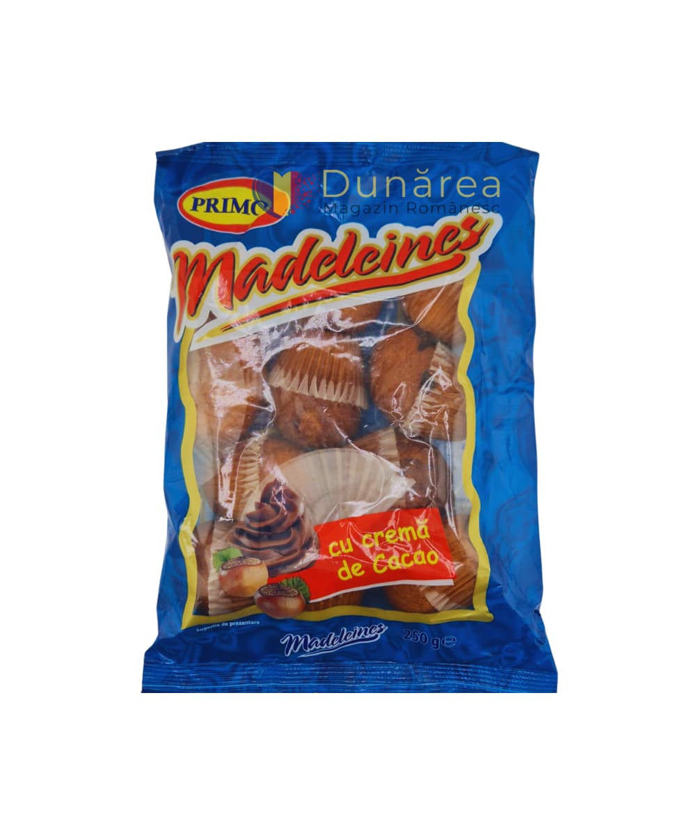 Primo Madeleines Cu Crema De Cacao 250g