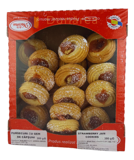 De La Neamu Fursecuri Cu Gem De Capsuni 350g