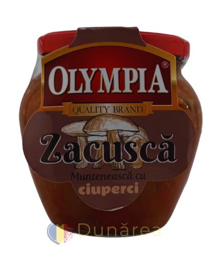 Olympia Zacusca Munteneasca Cu Ciuperci 550g