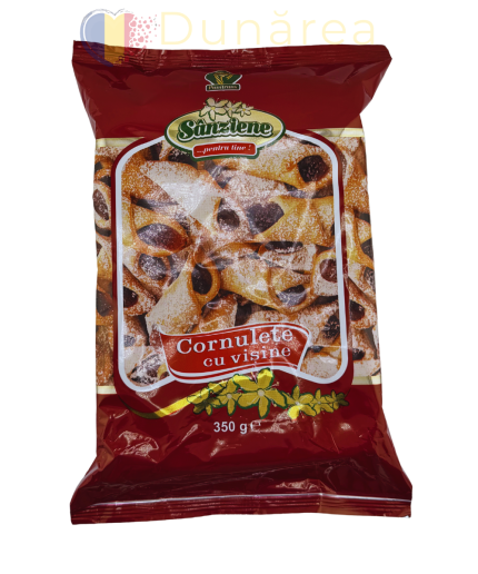 Sanzienele Cornulete Cu Visine 350g